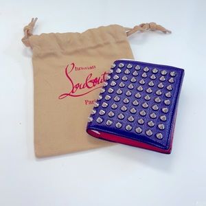 Christian Louboutin compact wallet with coin pouch